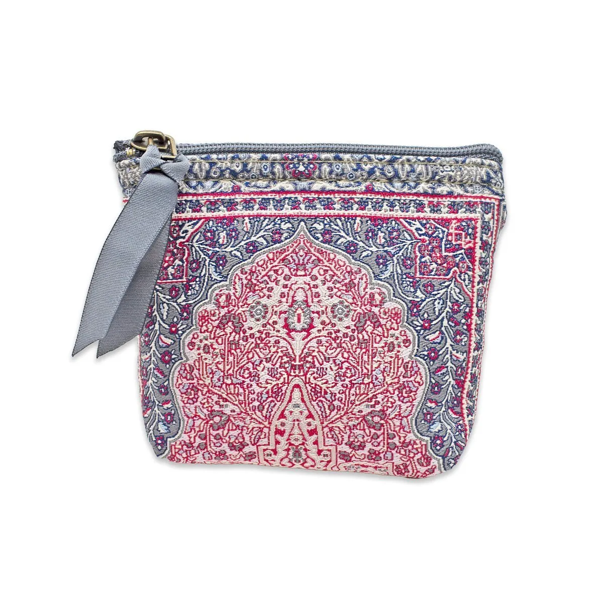 Small Coin Purse, Change Pouch, Zippered Travel Bag, in Assorted Colors