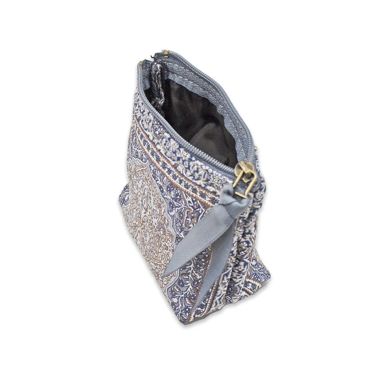 Small Coin Purse, Change Pouch, Zippered Travel Bag, in Assorted Colors