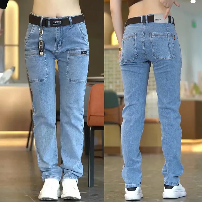 Stretchy Straight-leg Men's Jeans