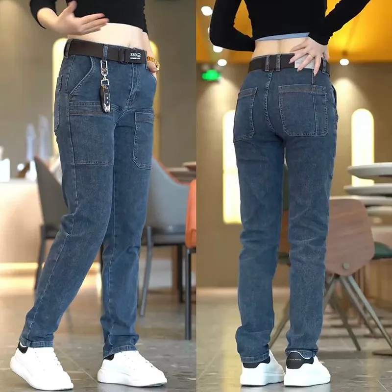 Stretchy Straight-leg Men's Jeans