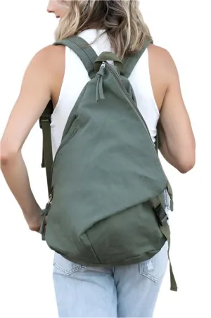 TEEK - Angle Asymmetric Canvas Backpack