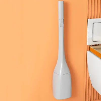 Toilet Brush Set | 90 Degrees Adjustable No Dead Angle Toilet Cleaning Brush