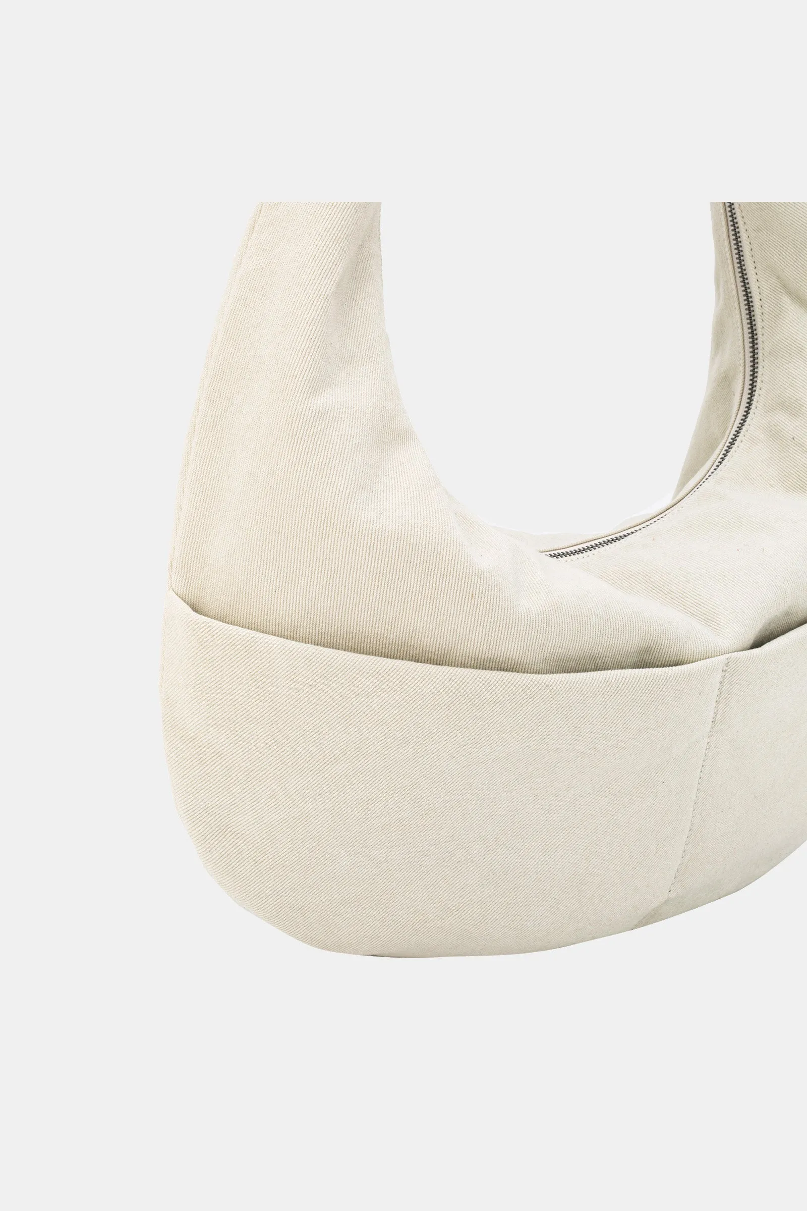 TOTE BAG (TERRA DENIM)  PALE FLAX