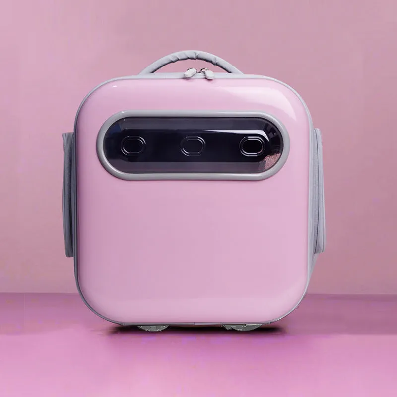 Transparent, Breathable And Convenient Pet Backpack / Mochila para mascotas transparente, transpirable y cómoda