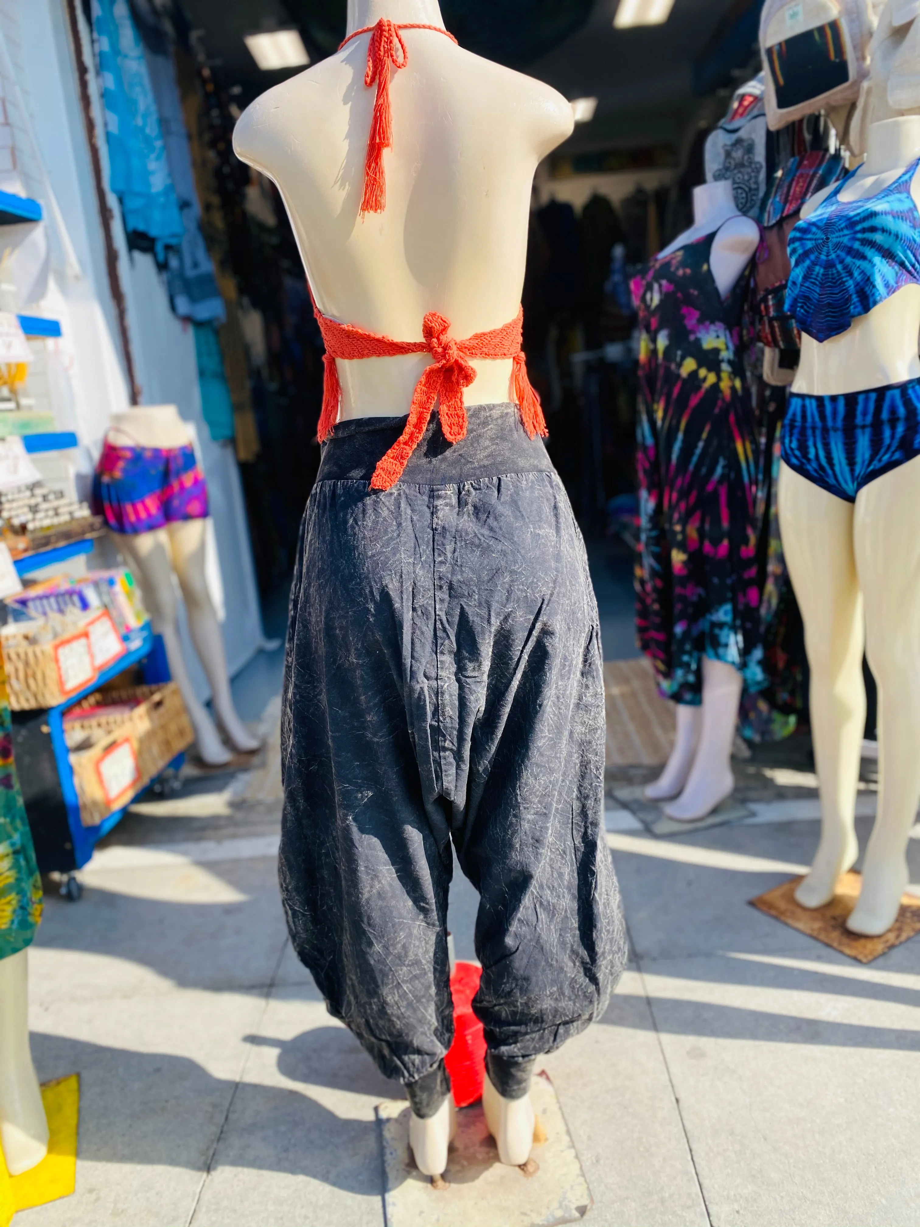 Travel trousers (black)