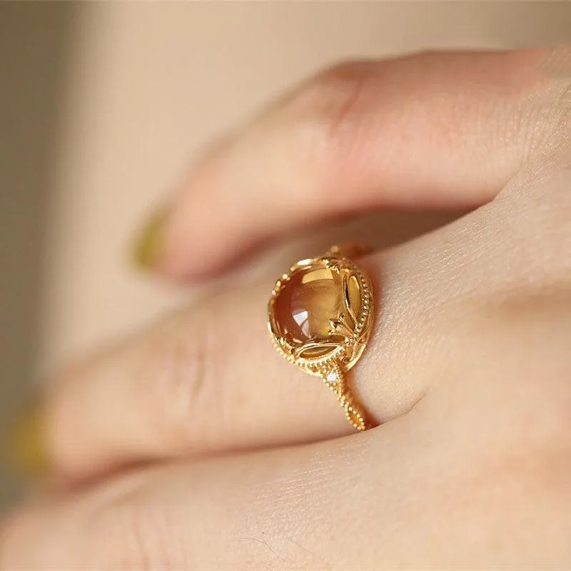 Women's Fashionable Personalized Silver Ring Versatile