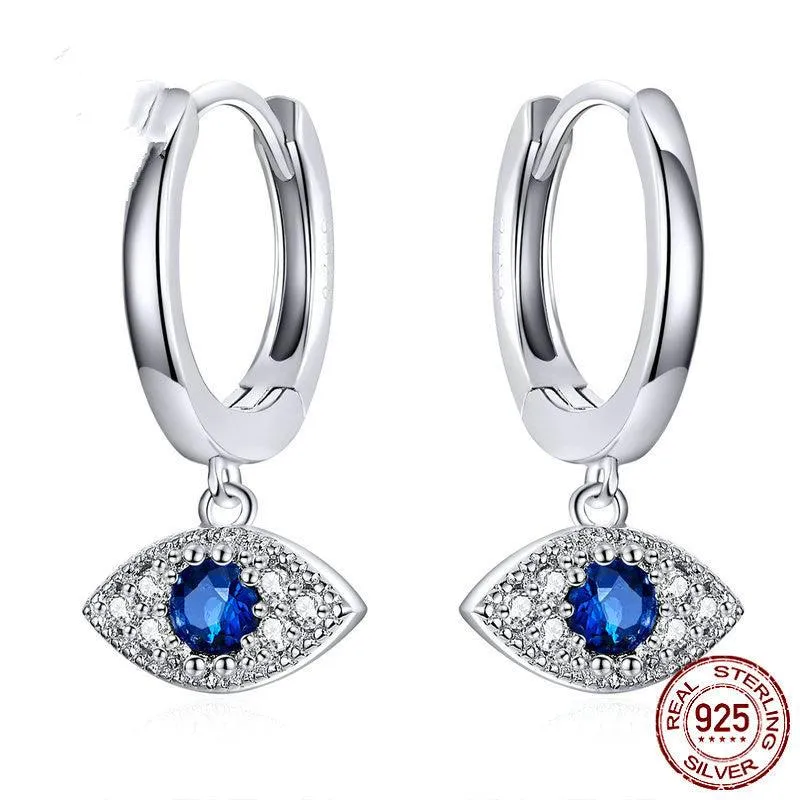 Women's Fashionable Simple Earrings In Sterling Silver