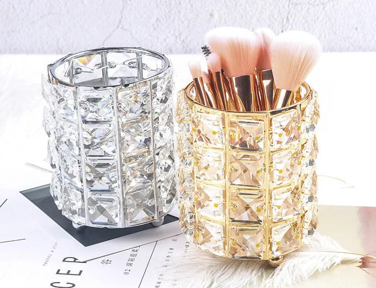 worldwide Metal Makeup Brush Storage