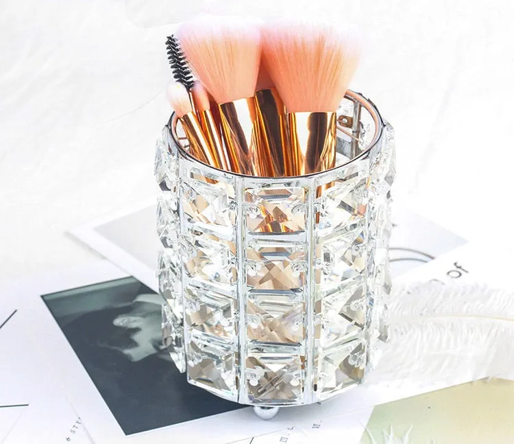 worldwide Metal Makeup Brush Storage