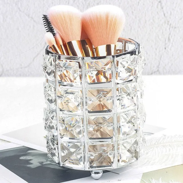 worldwide Metal Makeup Brush Storage